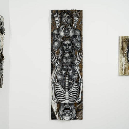 Life -self-portrait at 20 years old- (#Overflowing ego #Collapsing ego #Self-love #E cm x pectation and despair #Starting with death)