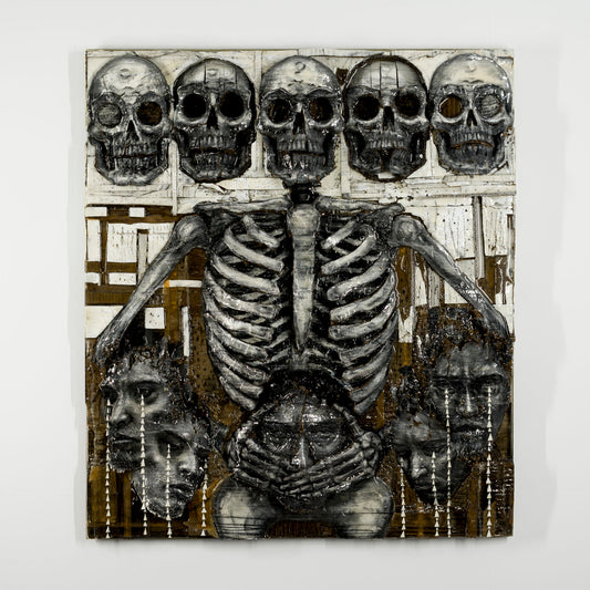 Alone battle -Skull- (#one who reigns #mouth sealing #enveloping#confrontation)