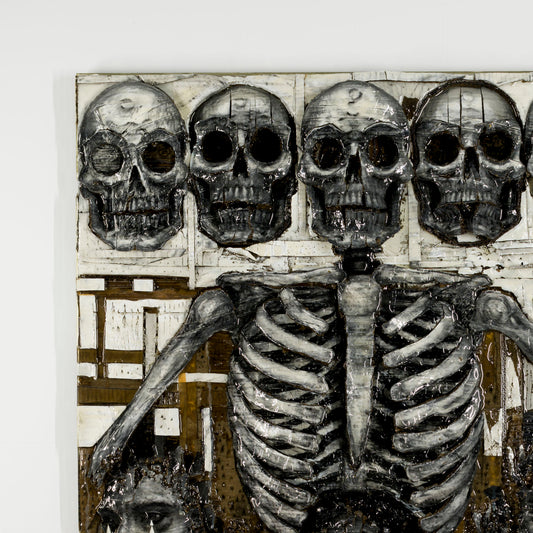 Alone battle -Skull- (#one who reigns #mouth sealing #enveloping#confrontation)