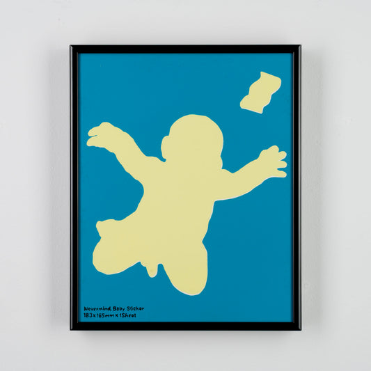 Yellow message: never mind baby