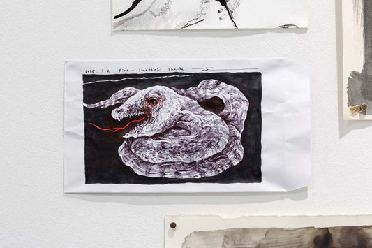 Fire - breathing snake