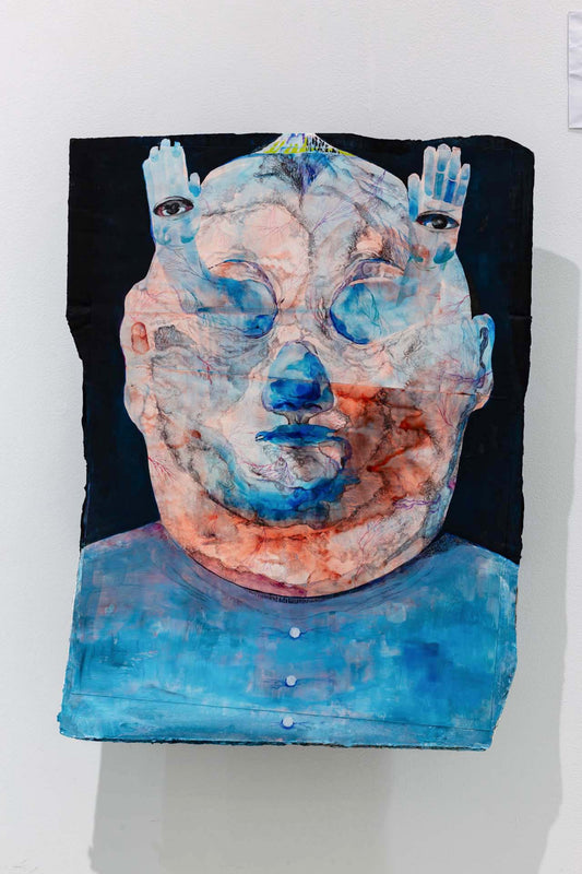 Demon statue to ward off evil spirits ""