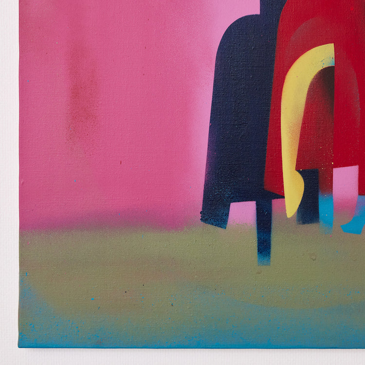 But don't touch my blue shoes ~Portrait of Margaret N Lee~