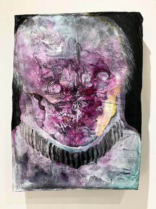 Demon statue to ward off evil spirits ""