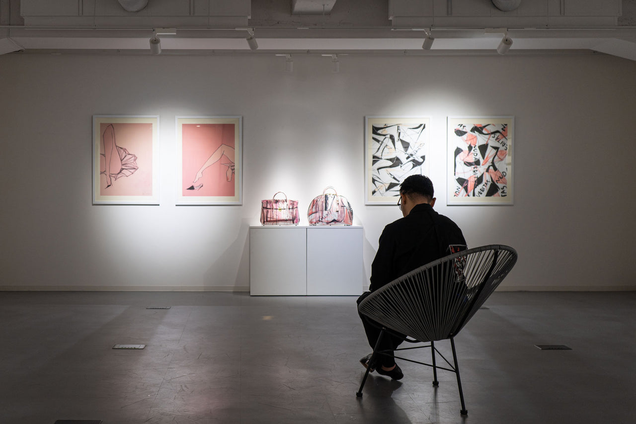2023年4月1日(土)〜4月6日(木)の期間に開催された個展「NUDAVERITAS feat.SUSIESVELT」の様子