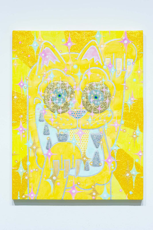 Super Yellow Lucky Cat