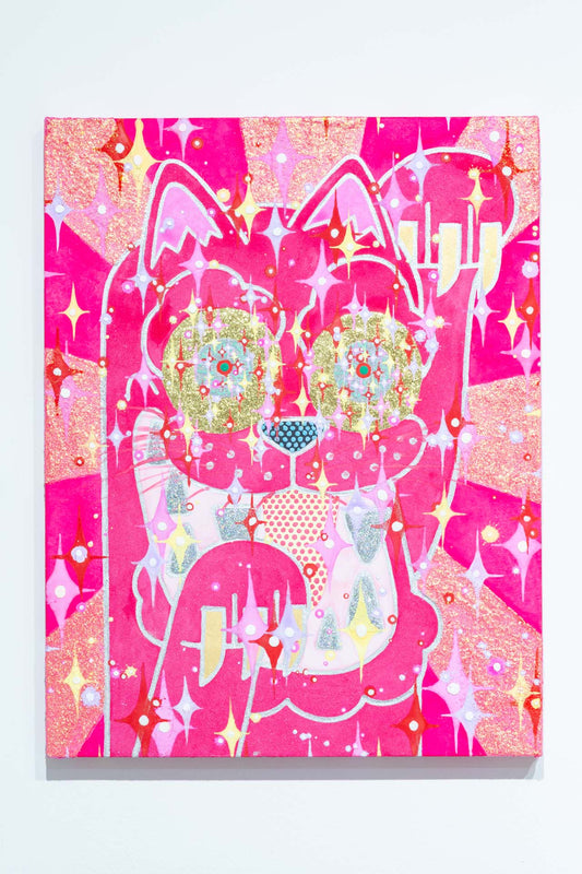 Super Magenta Maneki Neko