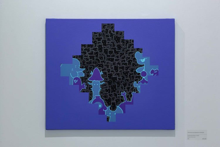 mirror of the soul(Ultramarine violet light)