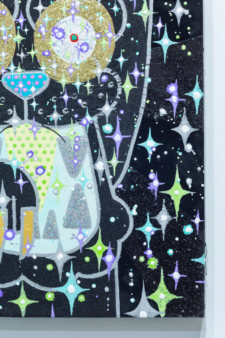 The black cat that is connected to the universe and continues to beckon