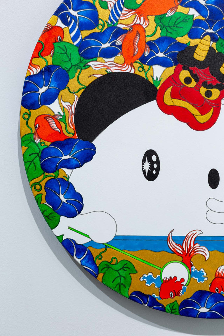 金魚すくいのパンダさん