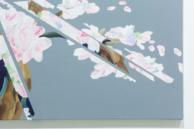 gray back slipped cherry blossom