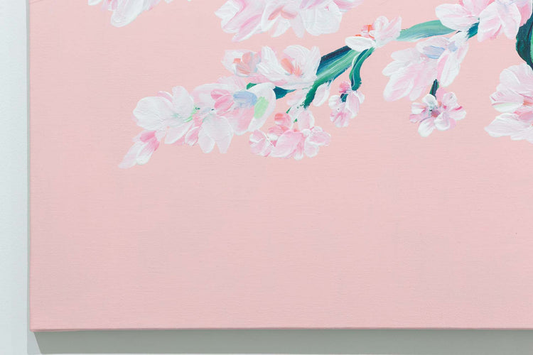 pink back slipped cherry blossom