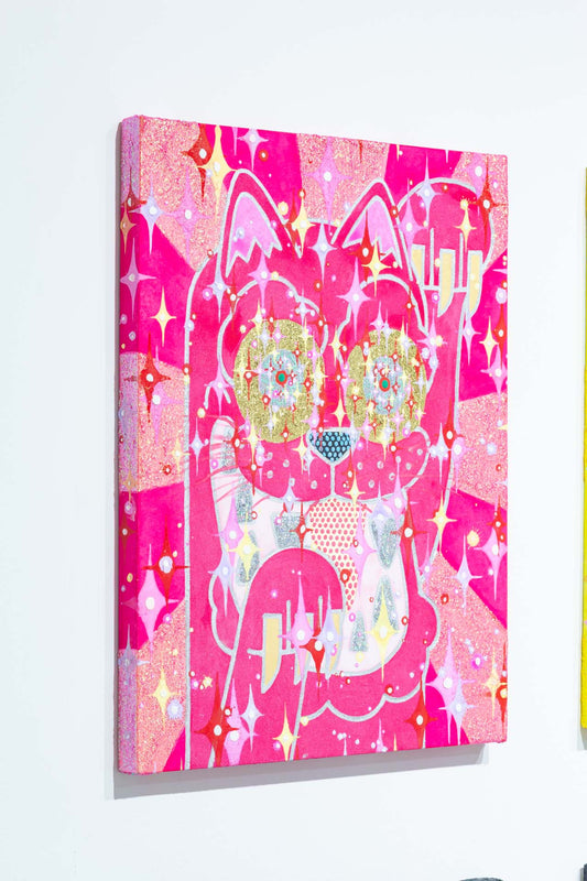 Super Magenta Maneki Neko