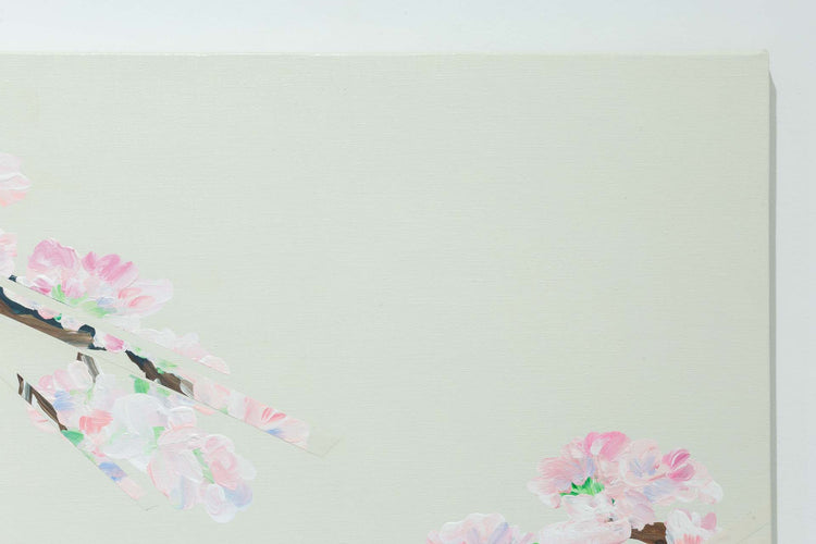 white back slipped cherry blossom