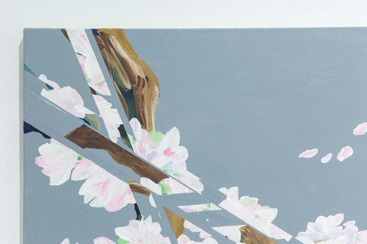 gray back slipped cherry blossom