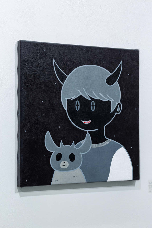 Toon Demon × Masked demon cat(Black)