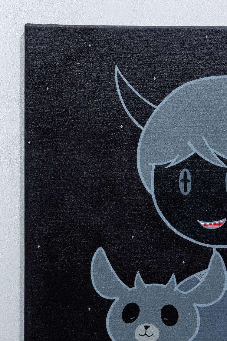 Toon Demon × Masked demon cat(Black)