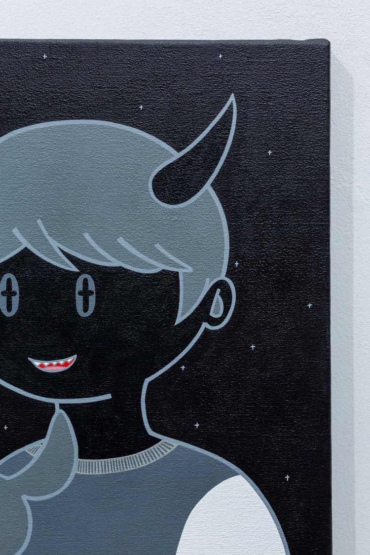 Toon Demon × Masked demon cat(Black)