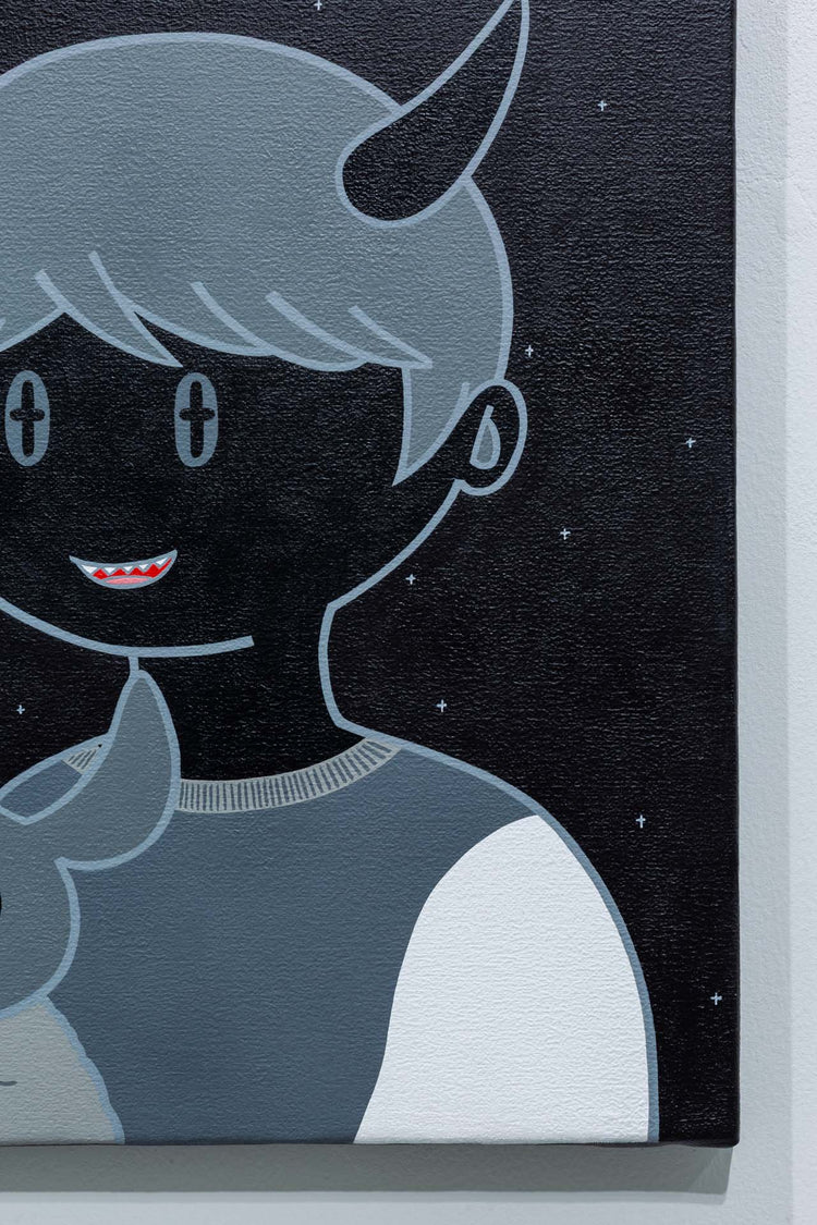 Toon Demon × Masked demon cat(Black)