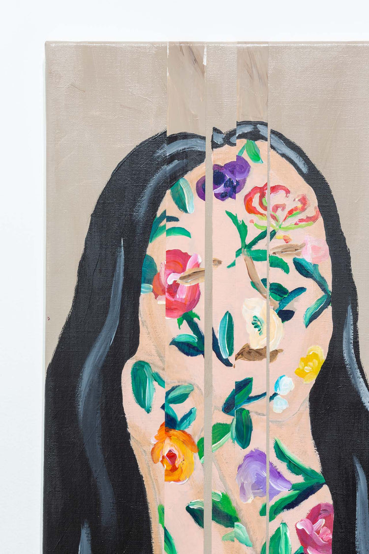 slipped flower skin lady #1