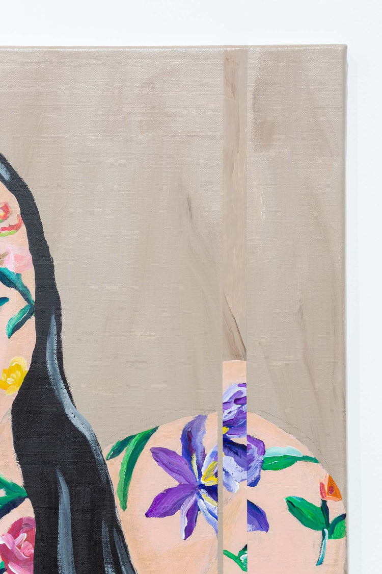 slipped flower skin lady #1