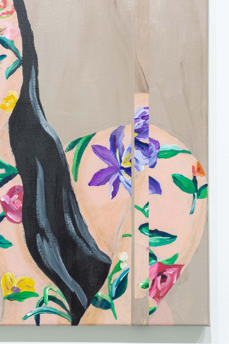 slipped flower skin lady #1