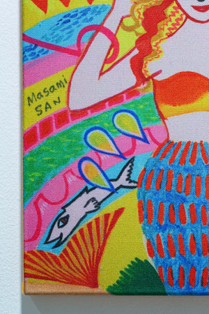 Mermaid of the Sun (canvas print)