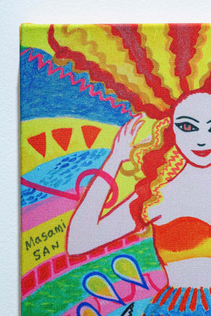 Mermaid of the Sun (canvas print)