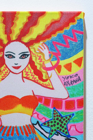 Mermaid of the Sun (canvas print)