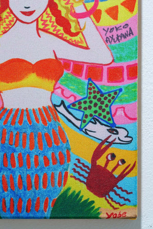 Mermaid of the Sun (canvas print)