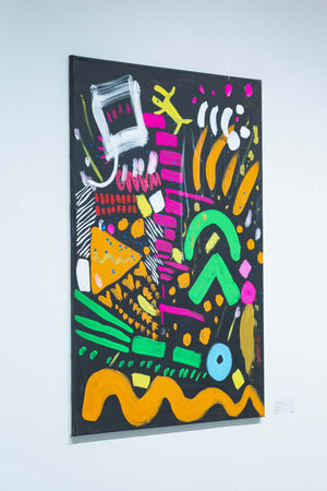 いちばん高いところに登った犬