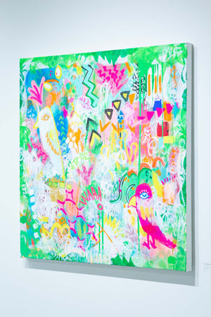 A birds lost in an afterimage