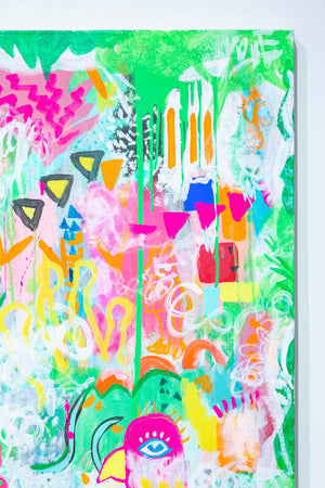 A birds lost in an afterimage