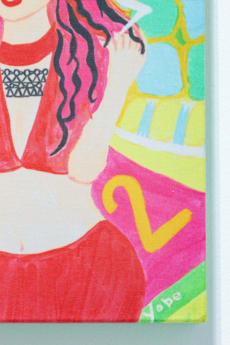 ガールNo.2 トリップなお散歩(キャンバスプリント)