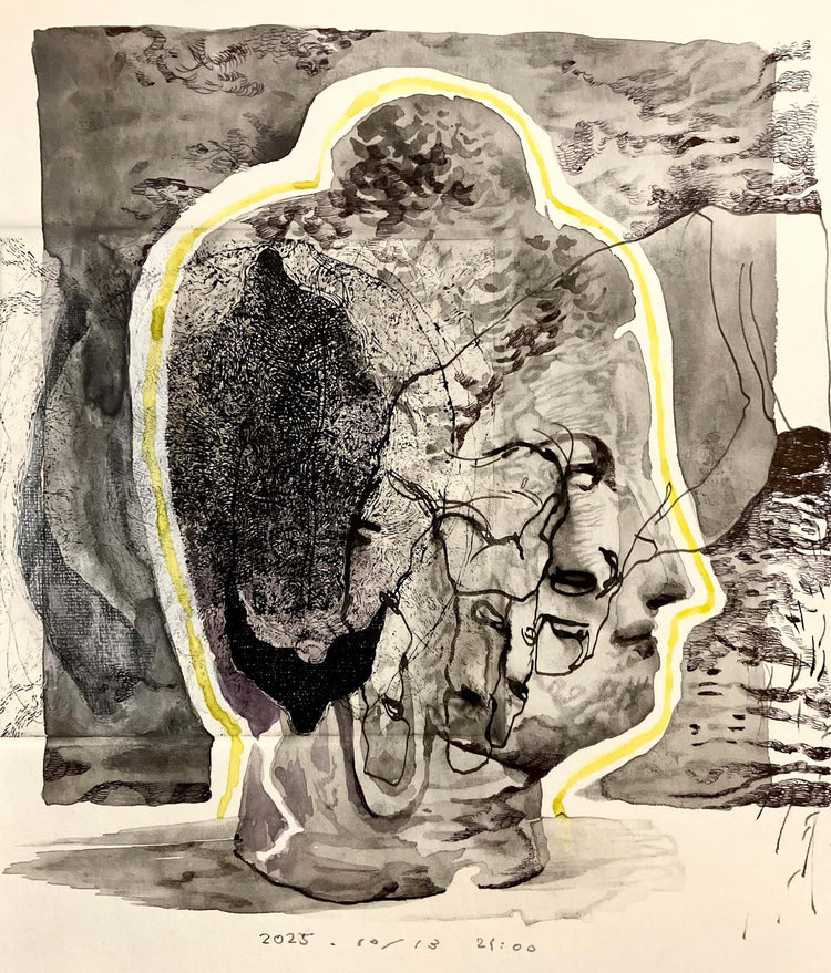 The Buddha atatue sees through everyting