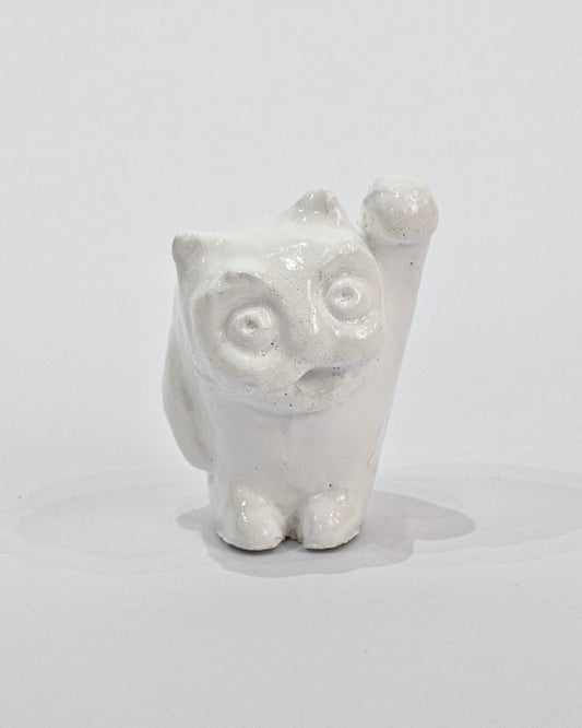 Even the smallest beckoning cat has a lucky