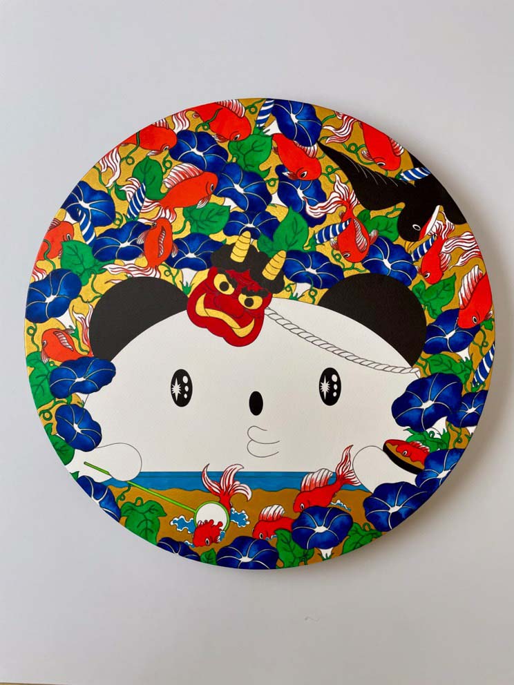 金魚すくいのパンダさん