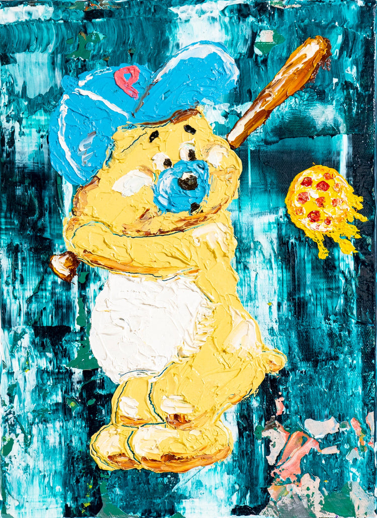 Bear hitting