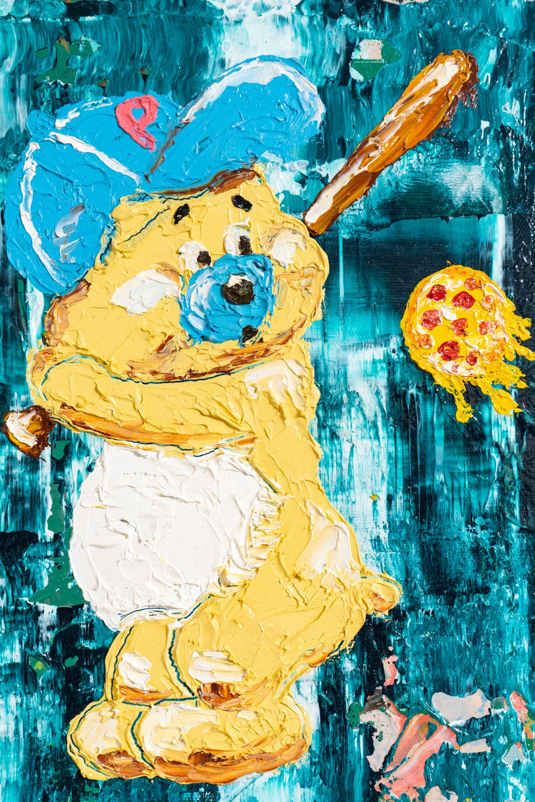 Bear hitting