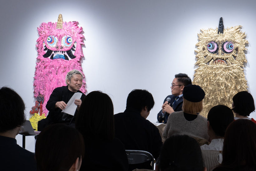 【開催レポート】若佐慎一個展「ー奇想天怪ー」スペシャルイベント「カオス時代に際立つ個性:アートと人の在り方とは？」MONTHLY WAKASA at YUGEN Gallery