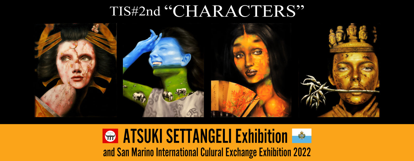 アツキ・セッタンジェリ 個展「CHARACTERS」