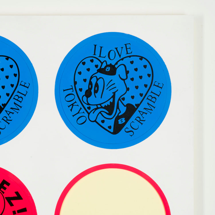 Yellow message : TYO Circle Sticker