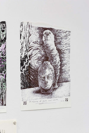 A figurine of drath and rebirth