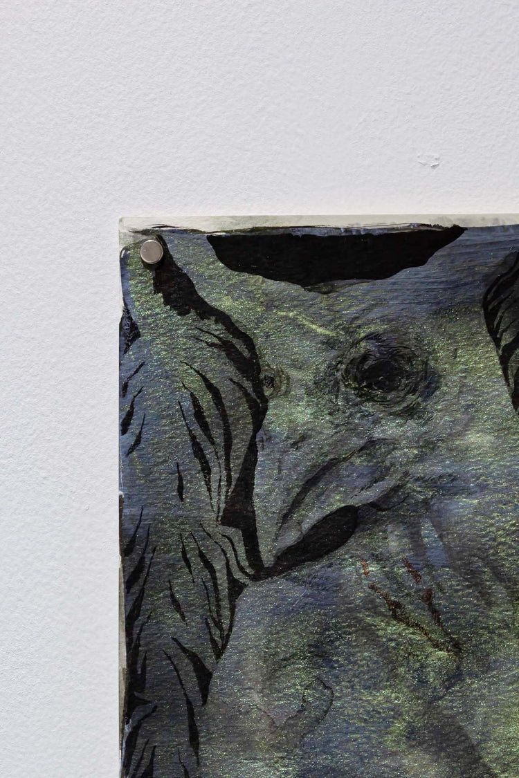 I can no longer see them-their figures vanish in the mist. As summer turns to autumun,perhaps everything else, too, is already changing.