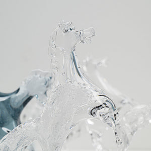 Horse (blue), Horse (clear)