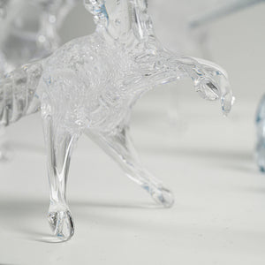 Horse (blue), Horse (clear)