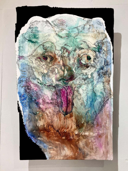 Demon statue to ward off evil spirits ""