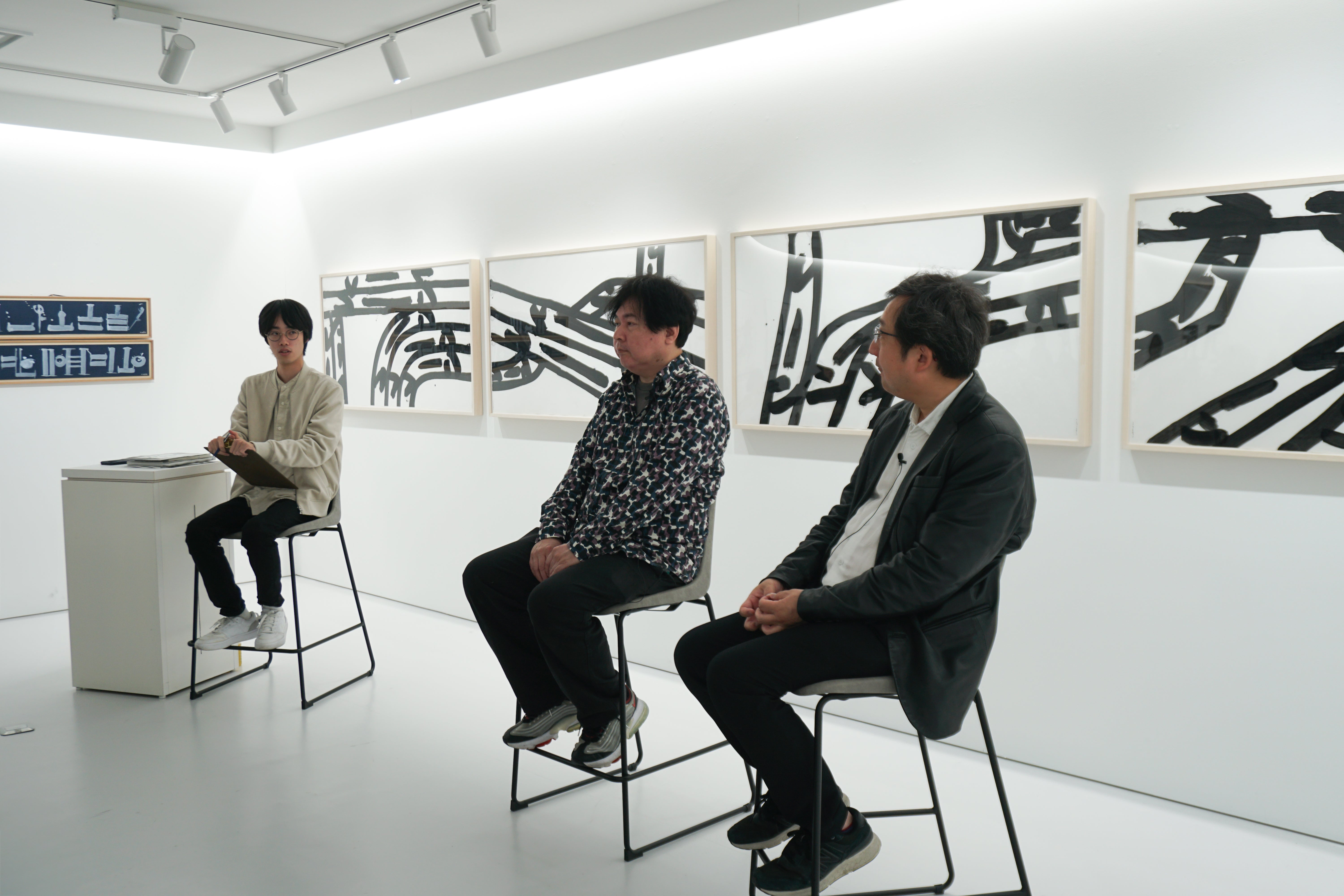 左から右（敬称略）：土田祥ノ介、清水穣、山本尚志