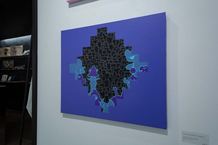 mirror of the soul(Ultramarine violet light)