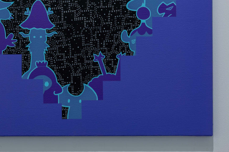 mirror of the soul(Ultramarine violet light)